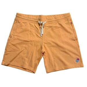 Eubi Shorts Mens XL Loungewear Peach Cotton Glow In The Dark Popsicle Patch